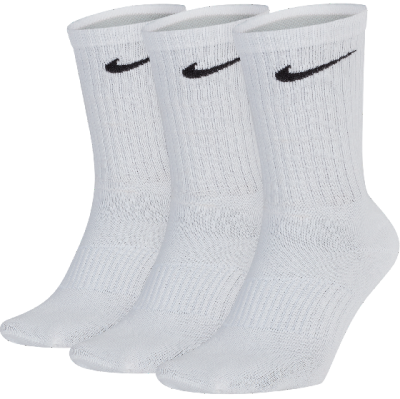 CALCETINES BLANCOS 3 UNIDADES
